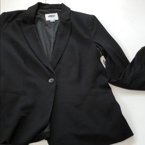 Black old navy blazer with tags